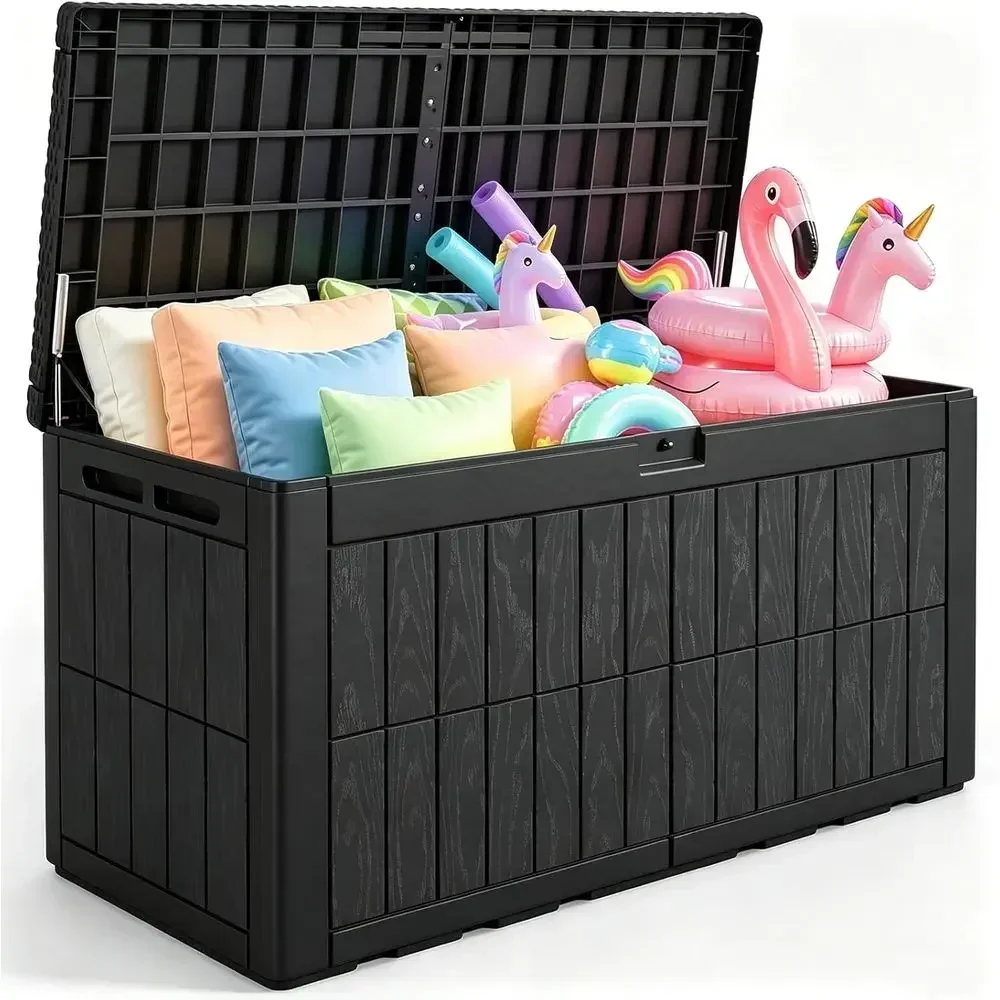 Garden Storage Box - Büyük 120 Galonluk Güverte Depolama Kutusu,