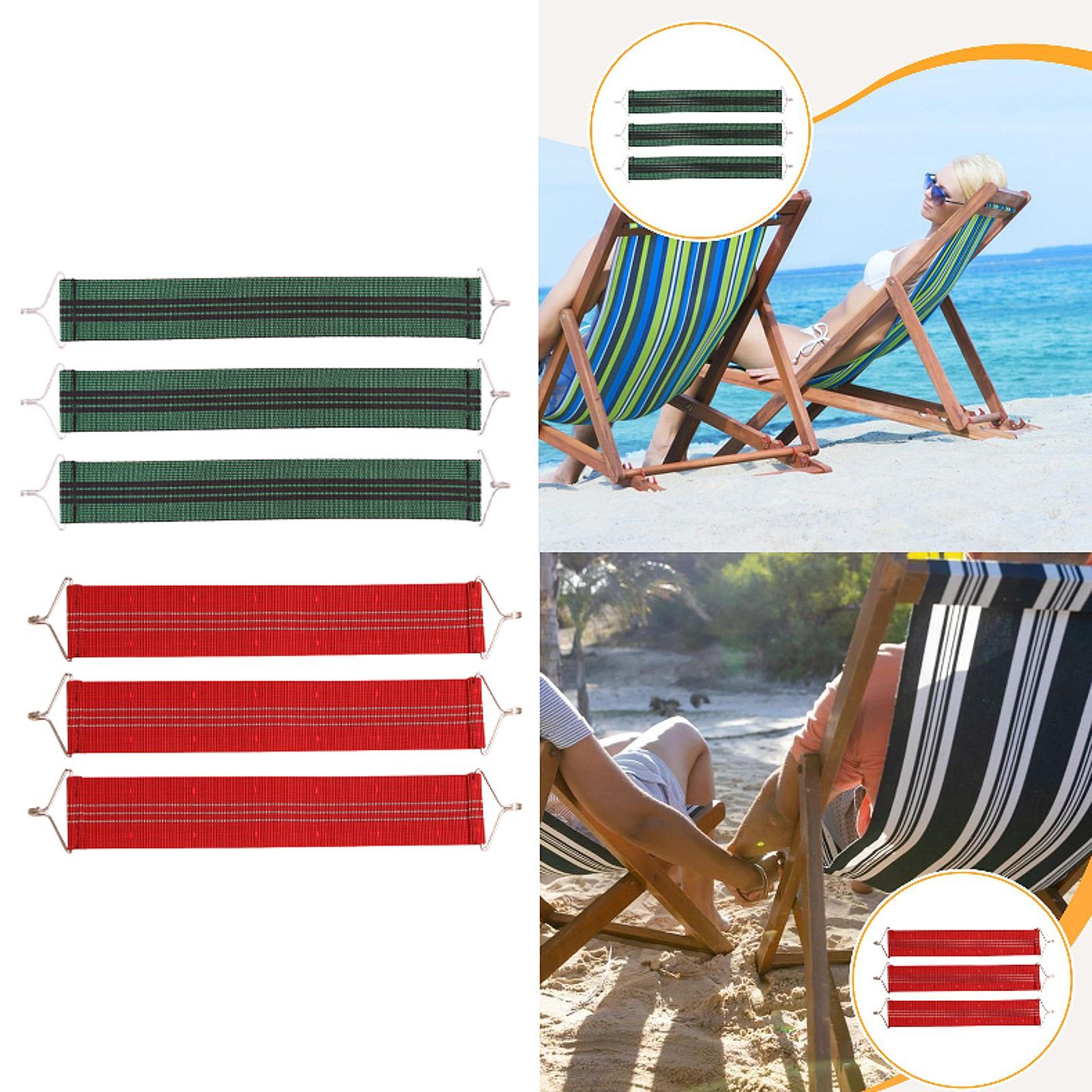 Outdoor Furniture Upholstery - 3 adet veranda sandalyesi yedek kabloları,