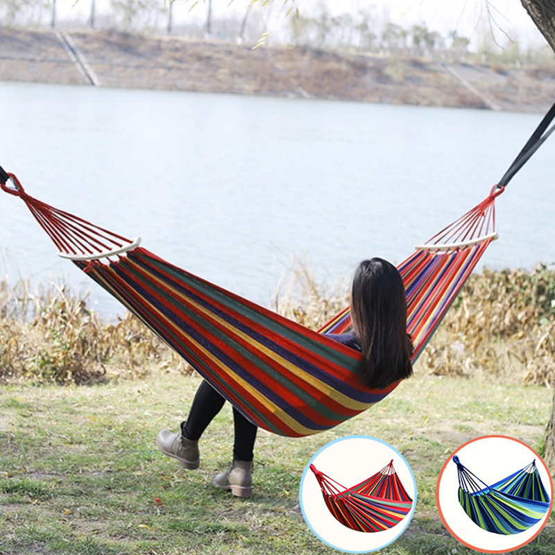 Outdoor Furniture Upholstery - Hamak eğlence dayanıklı tek seyahat salıncak