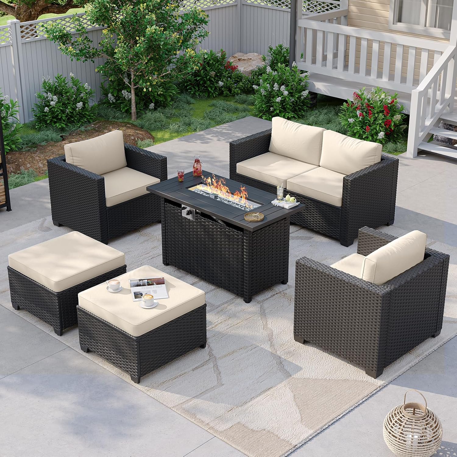 Ateş Çukuru Masalı Veranda Mob - Outdoor Furniture Fire Pit Set incelemesi ve fiyatı