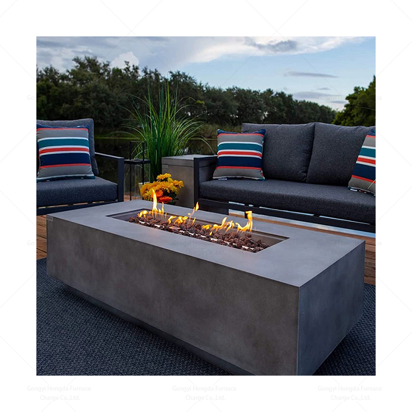 Modern Corten Çelik Şömine Gaz - Outdoor Furniture Fire Pit Set incelemesi ve fiyatı
