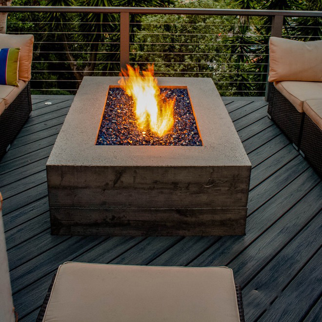 Modern Corten Çelik Şömine Gaz - Outdoor Furniture Fire Pit Set incelemesi ve fiyatı