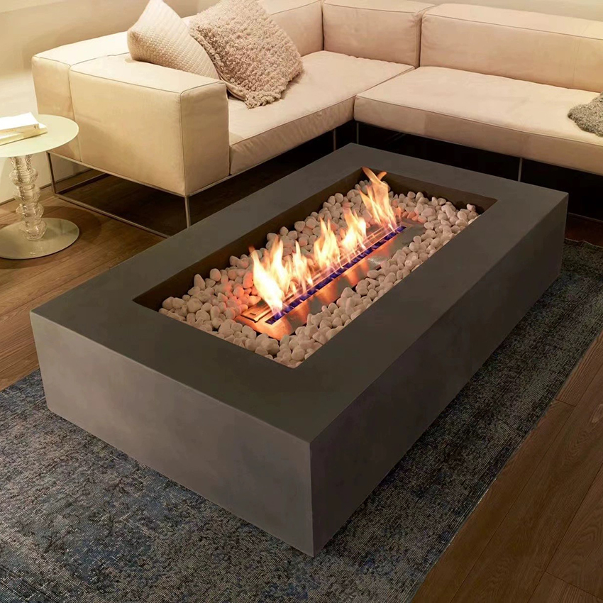 Modern Corten Çelik Şömine Gaz - Outdoor Furniture Fire Pit Set incelemesi ve fiyatı