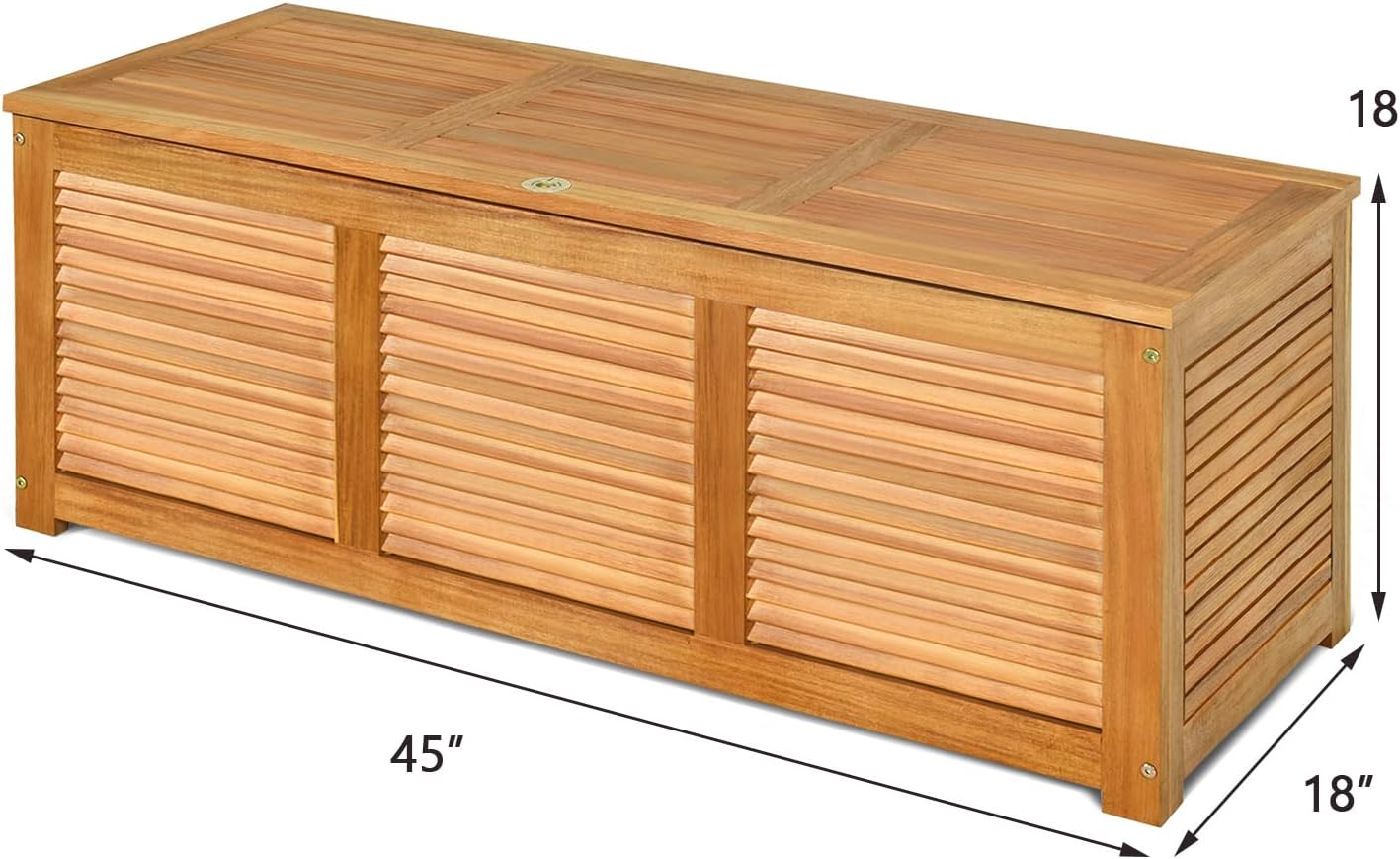 Masif Akasya Ağacından Üretilm - Garden Storage Box incelemesi ve fiyatı