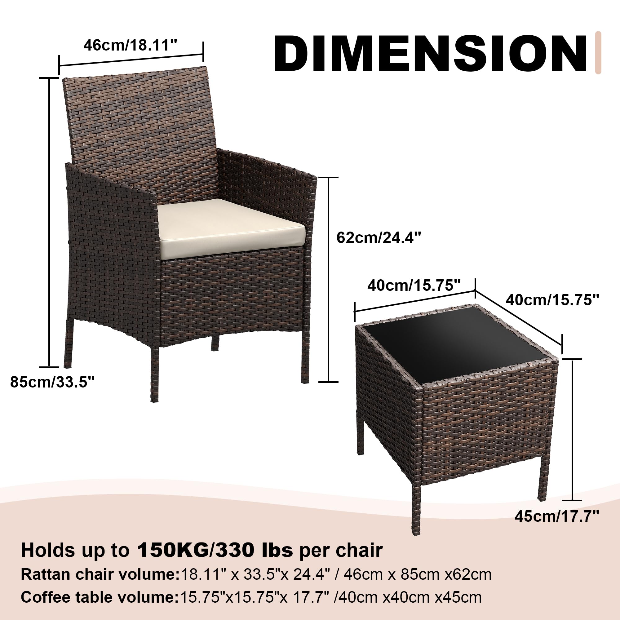 3 Parçalı Veranda Mobilya Seti - Outdoor Furniture Upholstery incelemesi ve fiyatı