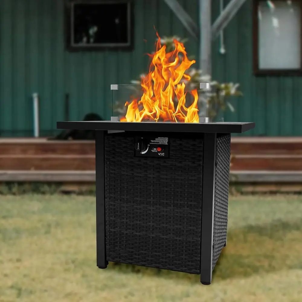Hasır Dış Mekan Veranda Mobily - Outdoor Furniture Fire Pit Set incelemesi ve fiyatı