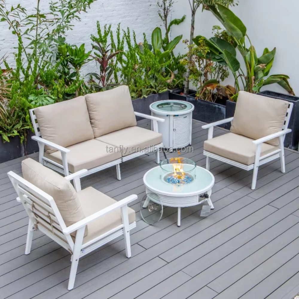 Villa Otel Dış Mekan Mobilya S - Outdoor Furniture Fire Pit Set incelemesi ve fiyatı
