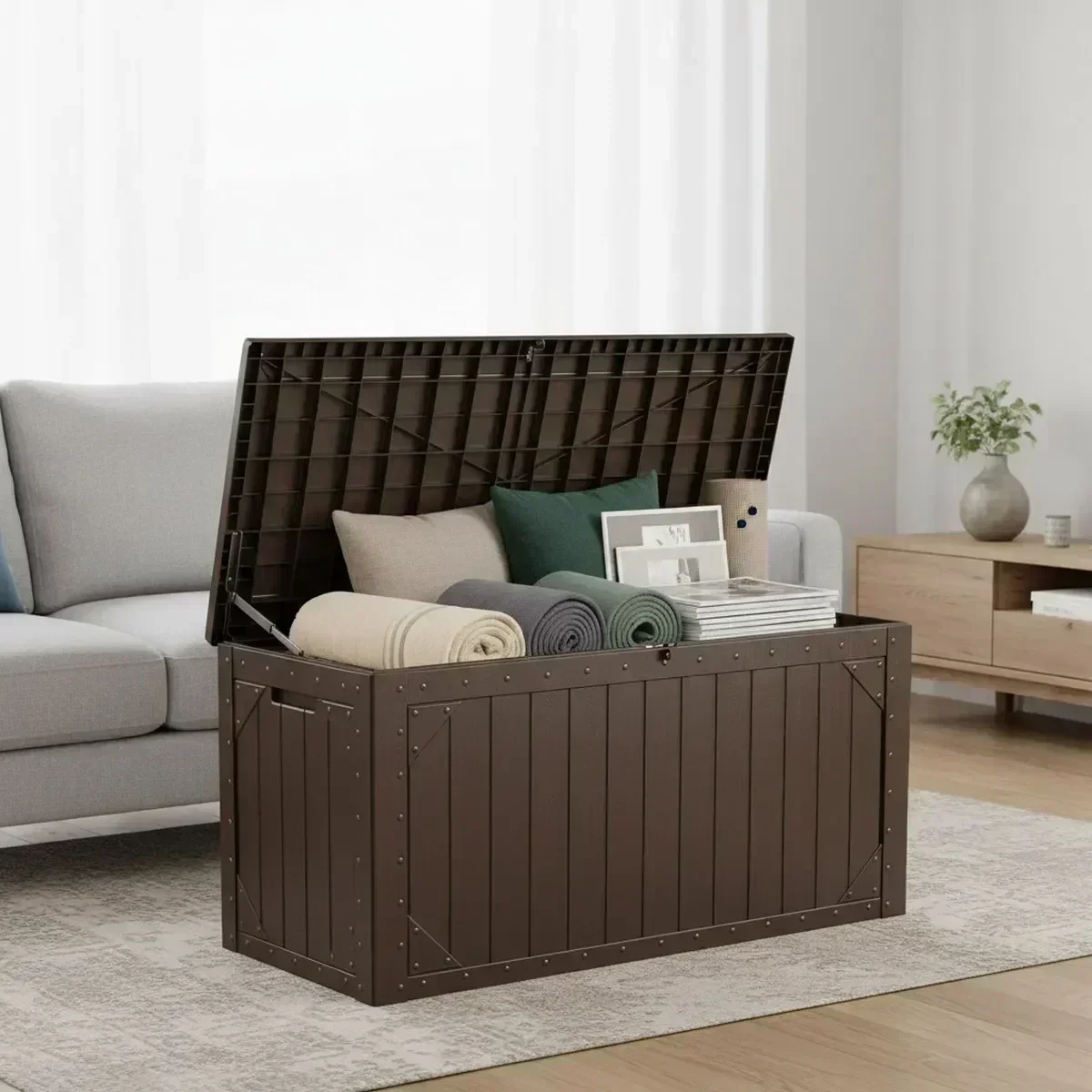 Büyük Su Geçirmez Veranda Depo - Garden Storage Box incelemesi ve fiyatı