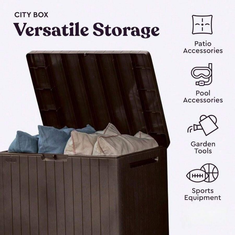 30 Galon Reçine Dış Mekan Sakl - Garden Storage Box incelemesi ve fiyatı