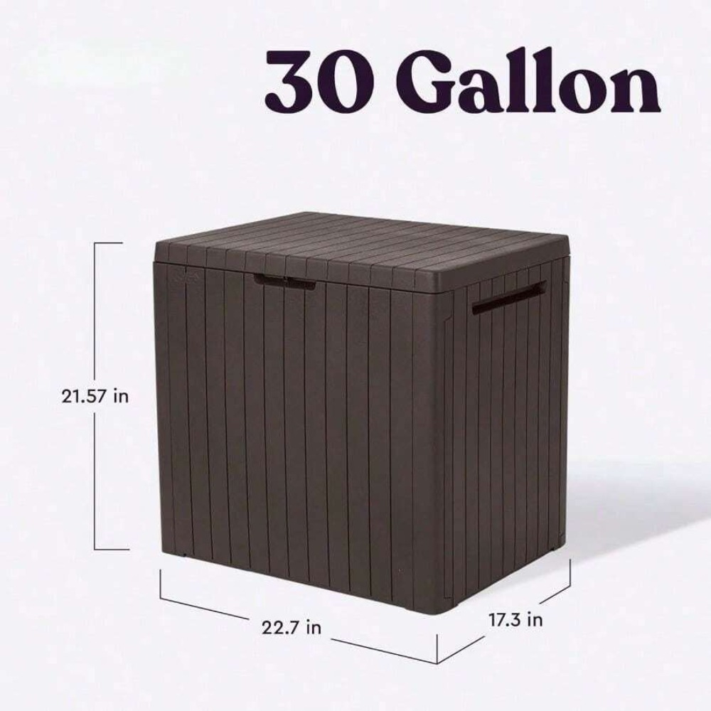 30 Galon Reçine Dış Mekan Sakl - Garden Storage Box incelemesi ve fiyatı